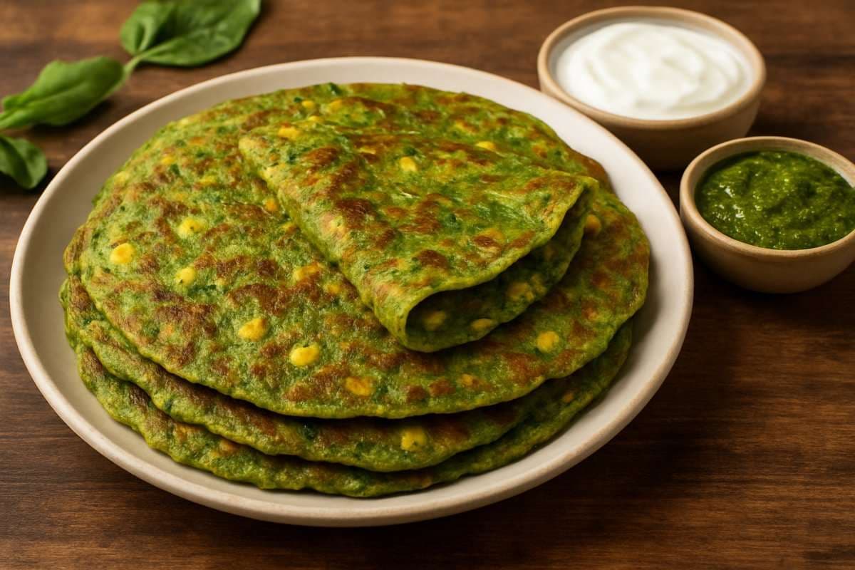 Palak Corn Chilla Recipe: पालक कॉर्न चीला के साथ हर ब्रेकफास्ट को बनाएं हेल्दी और डिलिशियस, स्वाद ऐसा कि सभी हो जाएं आपके फैन