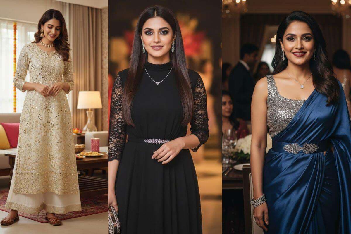 Party Outfit Ideas: पार्टी में सबकी निगाहें होंगी आप पर, ट्राई करे ये आउटफिट आइडियाज और आसानी से पाएं आकर्षक लुक