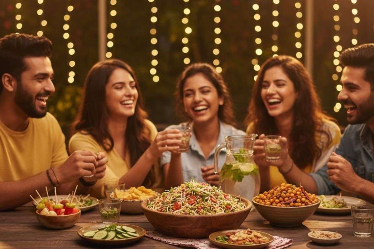 Five Healthy Chakhna Recipes: सर्दियों की पार्टी में हेल्दी ट्विस्ट, ड्रिंक के साथ बनाएं ये 5 लाजवाब स्नैक्स