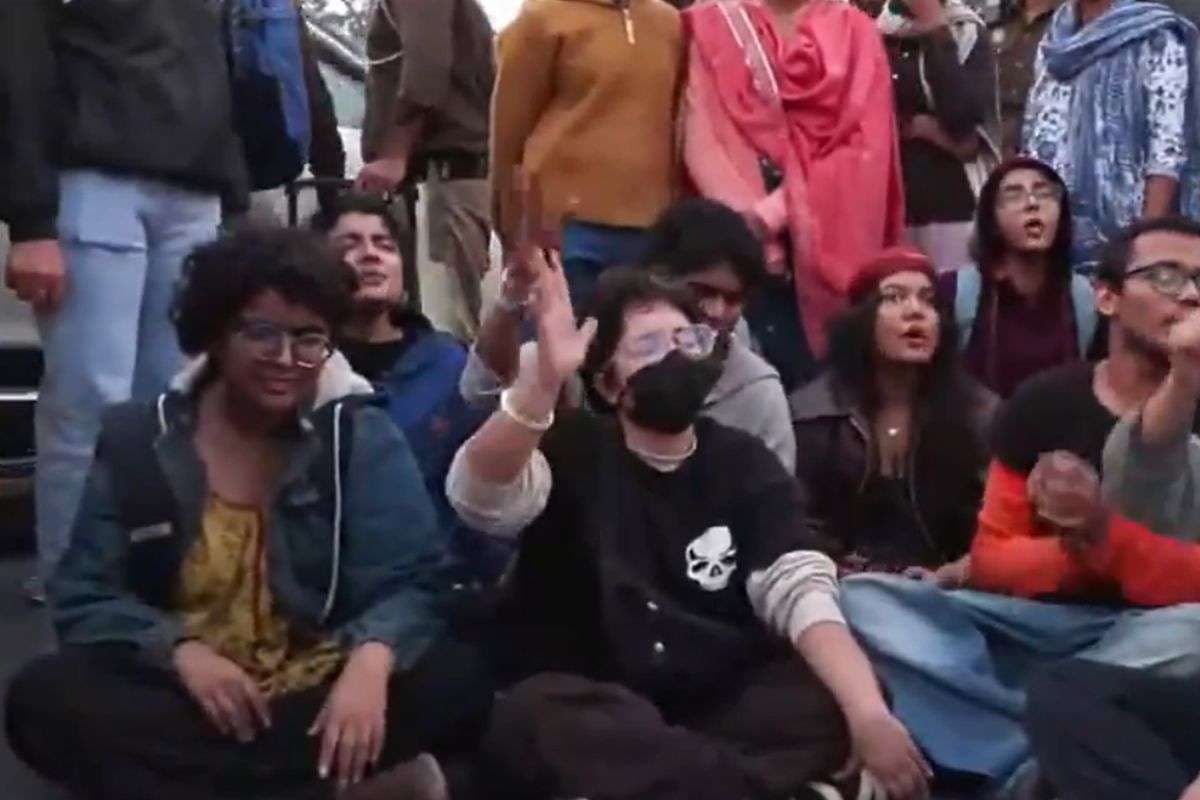 protest at India Gate protest at India Gate