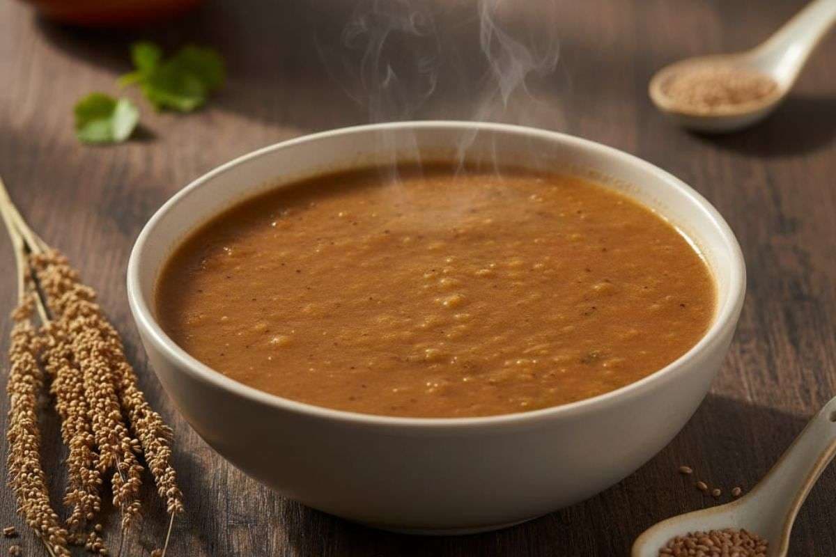 ragi soup ragi soup