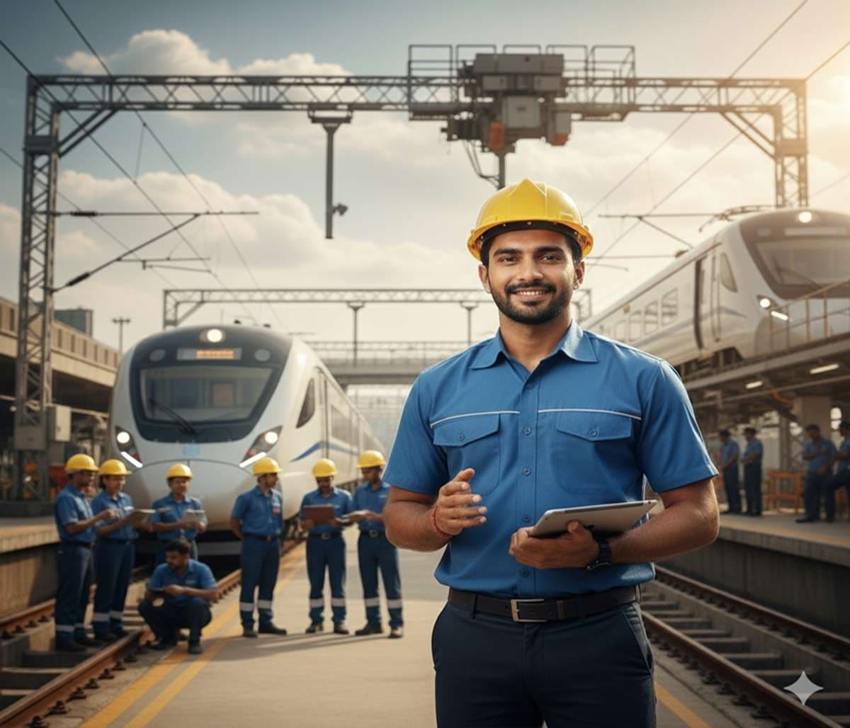 Railway JE recruitment 2025 : रेलवे में जूनियर इंजीनियर की बंपर वैकेंसी, 2569 पदों पर है आवेदन का मौका