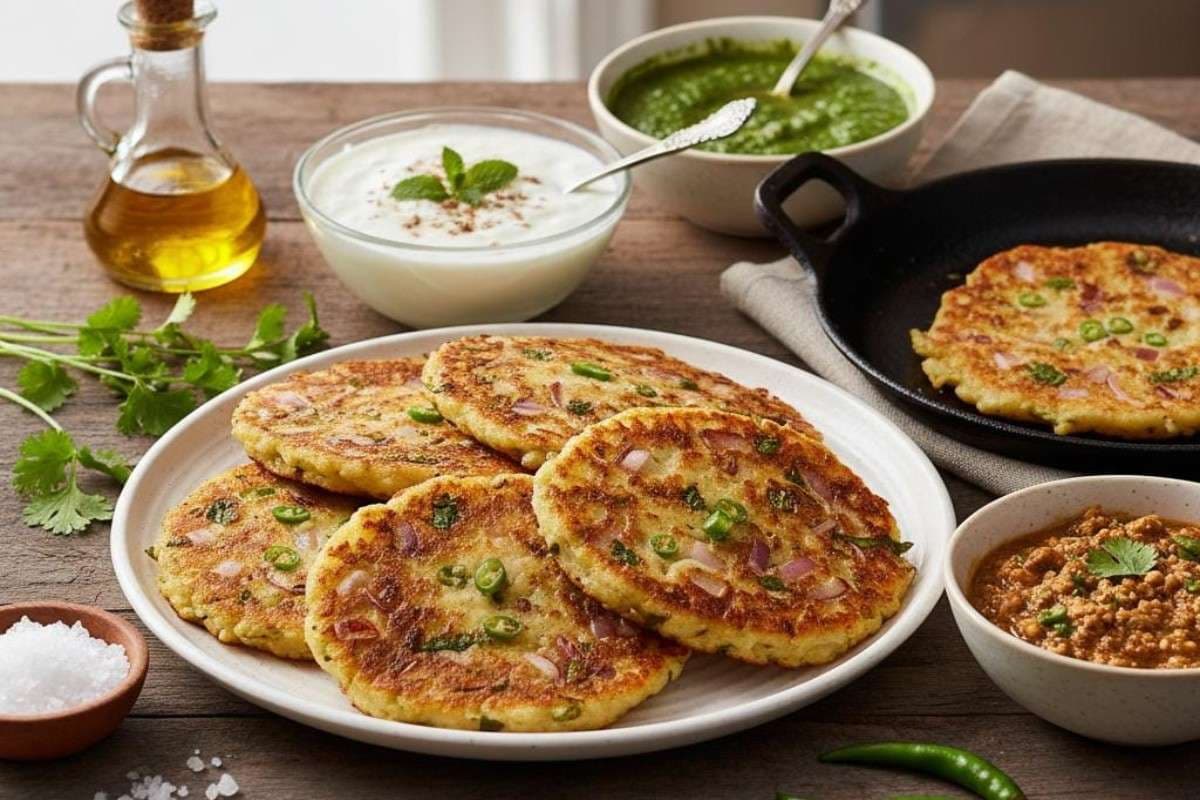 Sabudana Pyaaj Chilla Recipe: कम तेल में बनाएं क्रिस्पी और टेस्टी साबूदाना प्याज चीला, सुबह और शाम के नाश्ते के लिए बेस्ट ऑप्शन