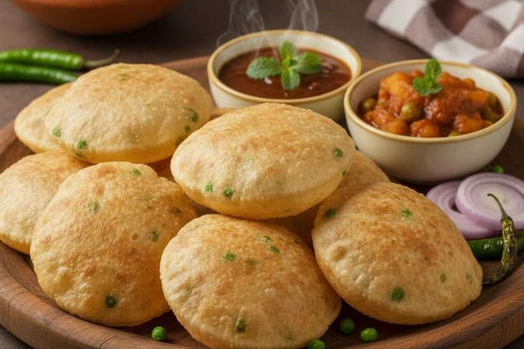Winter Special Aloo Matar Puri: ठंड के मौसम की खास रेसिपी, कुरकुरी आलू मटर पूरी जिसे खाकर सब कहेंगे वाह