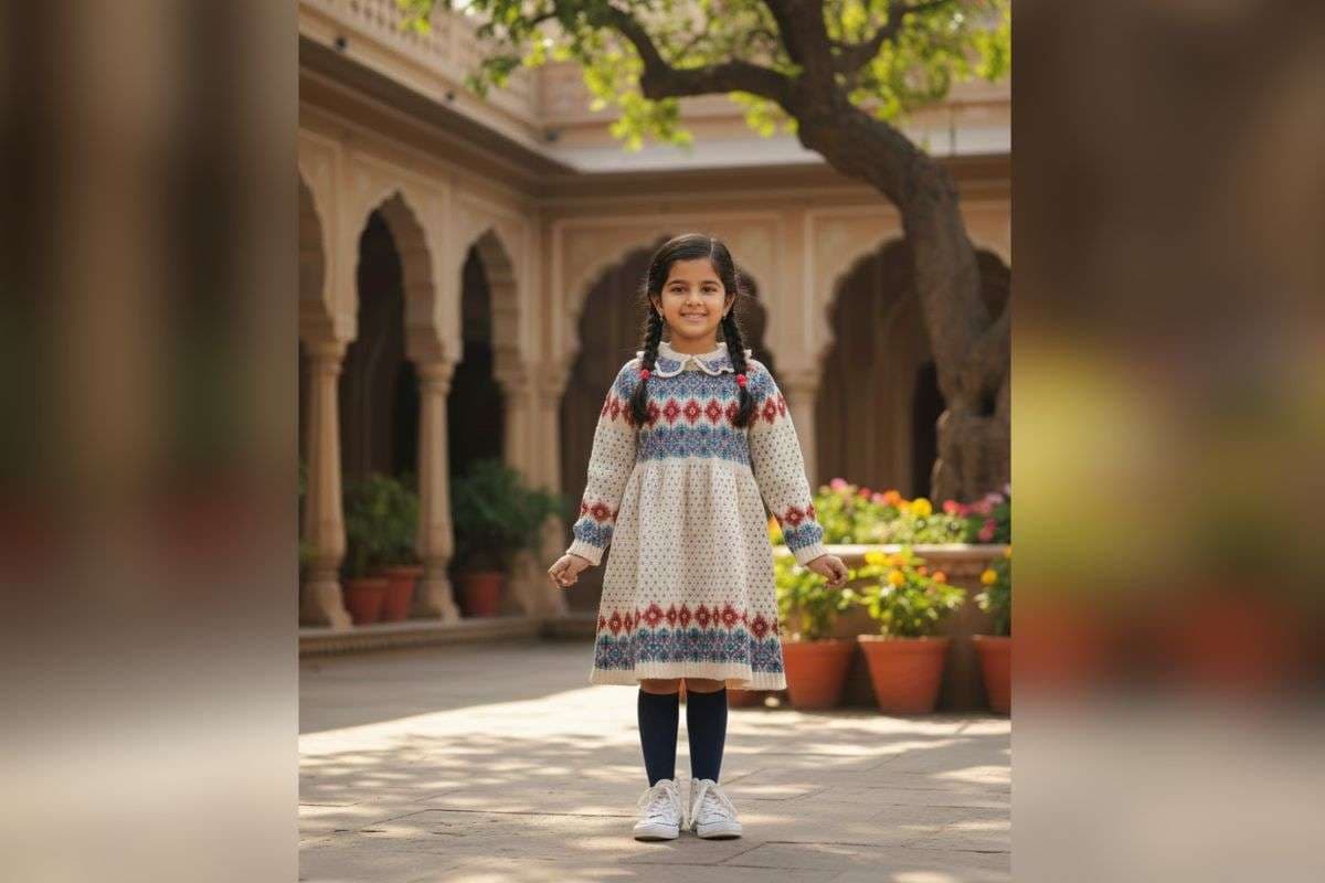 woolen dress