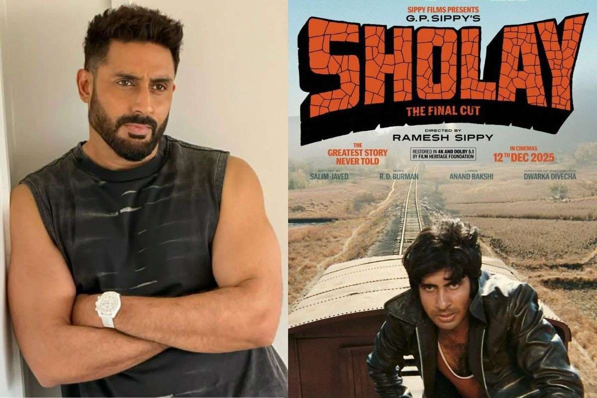 Sholay Re-Release: अभिषेक बच्चन का सपना पूरा, पहली बार थिएटर में देखेंगे शोले