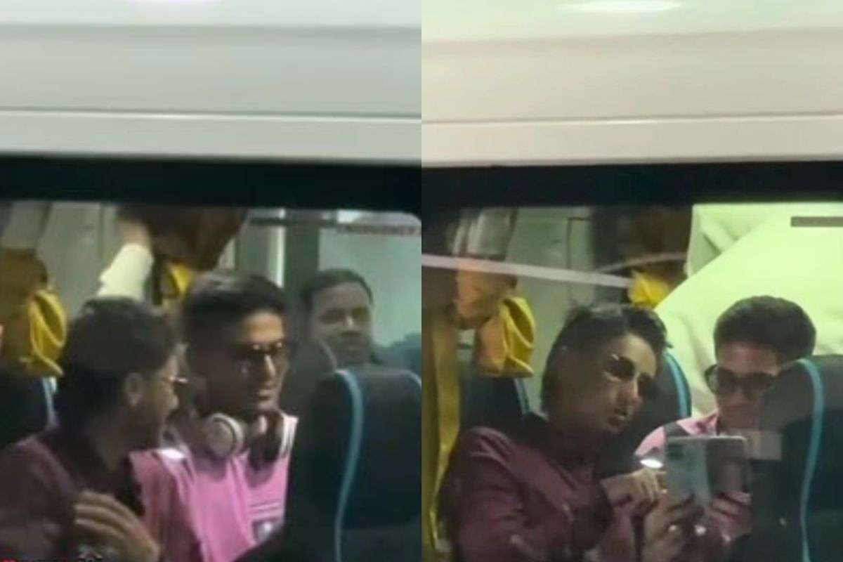 बस में अभिषेक और गिल की मस्ती,  टी20 मैच के लिए भुवनेश्वर पहुंचे टीम इंडिया, देखें Viral Video