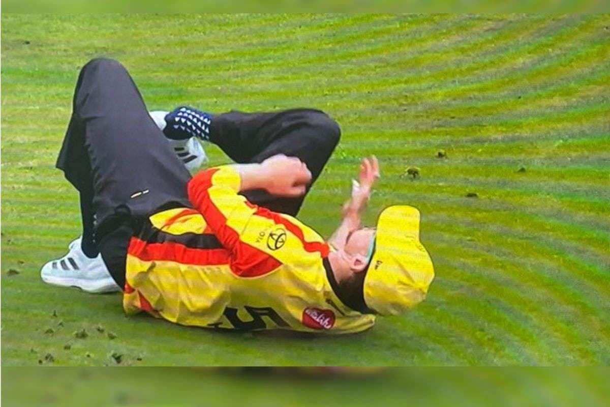 इंग्लैंड के Adam Hose को द हंड्रेड में लगी खतरनाक चोट.