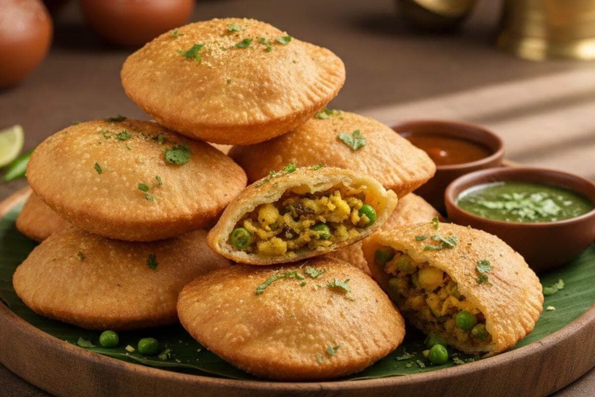 Aloo Matar Kachori