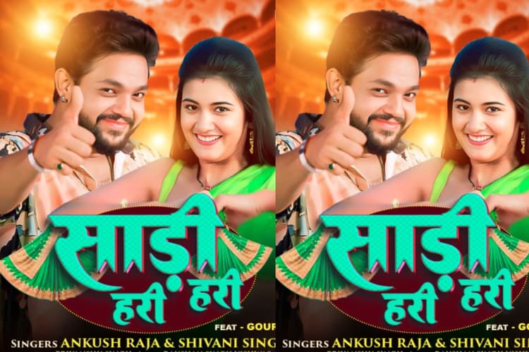 Ankush Raja New Bhojpuri Song: नया रोमांटिक सॉन्ग लेकर लौटे अंकुश राजा, ‘साड़ी हरी हरी’ के पोस्टर में गौरी सुब्बा संग दिखी शानदार केमिस्ट्री