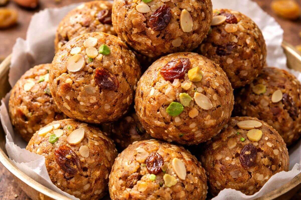 Atta Dry Fruit Laddu: घर पर आसानी से बनाएं आटा ड्राई फ्रूट लड्डू, लजीज स्वाद जो हर किसी को आएगा बेहद पसंद