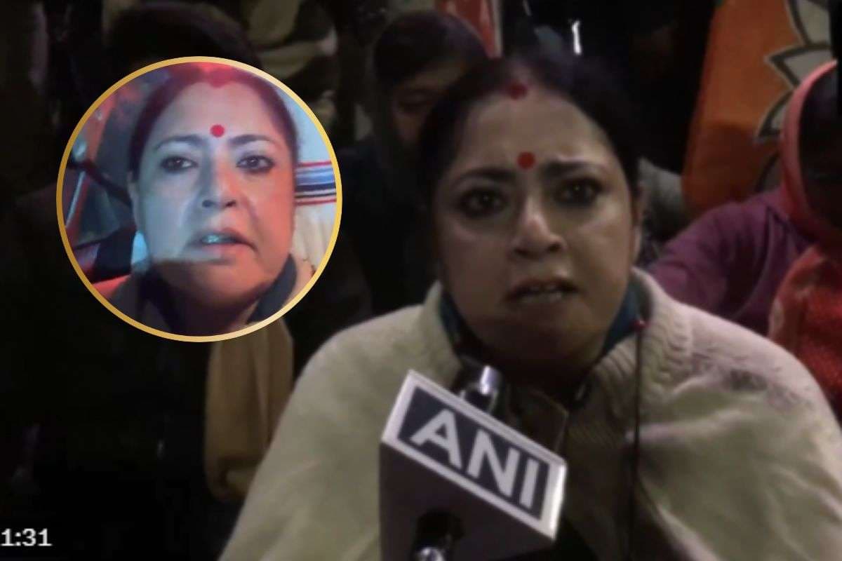 Video : बंगाल में भाजपा विधायक अग्निमित्रा पॉल के काफिले पर हमला