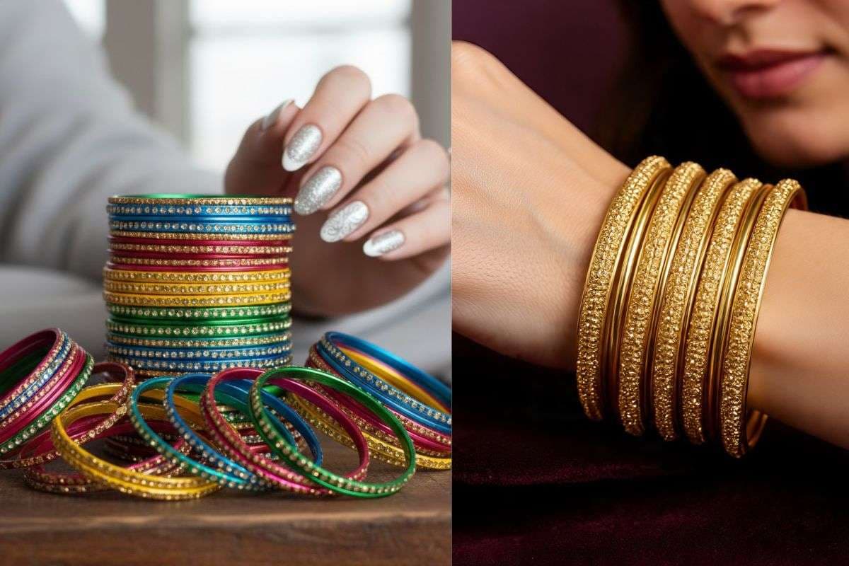 Metal Bangles Design: मेटल बैंगल्स से आपकी कलाई में लगेंगे चार चांद, कलेक्शन के लिए देखें खूबसूरत डिजाइन