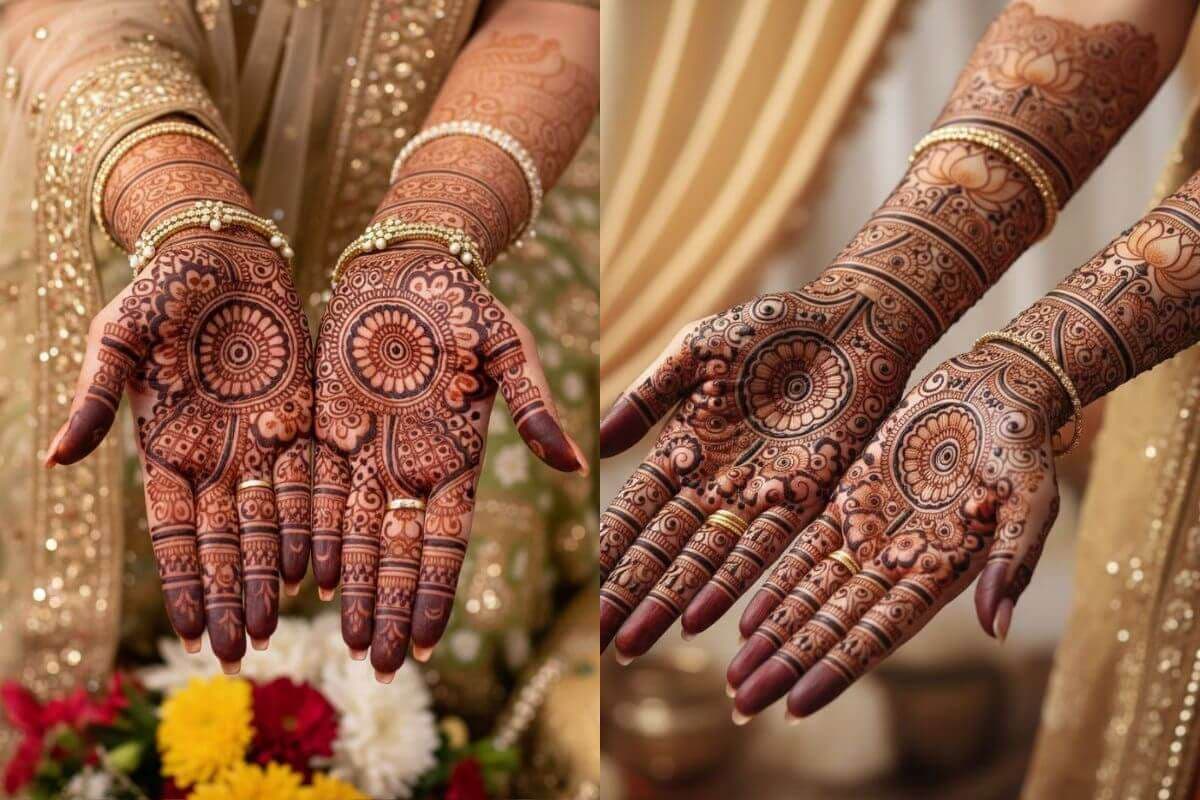 Beautiful Bridal Mehndi Designs: दुल्हन के हाथों की शोभा बढ़ाएं इन खूबसूरत ब्राइडल मेहंदी पैटर्न्स से, देखते ही सब करेंगे जमकर तारीफ