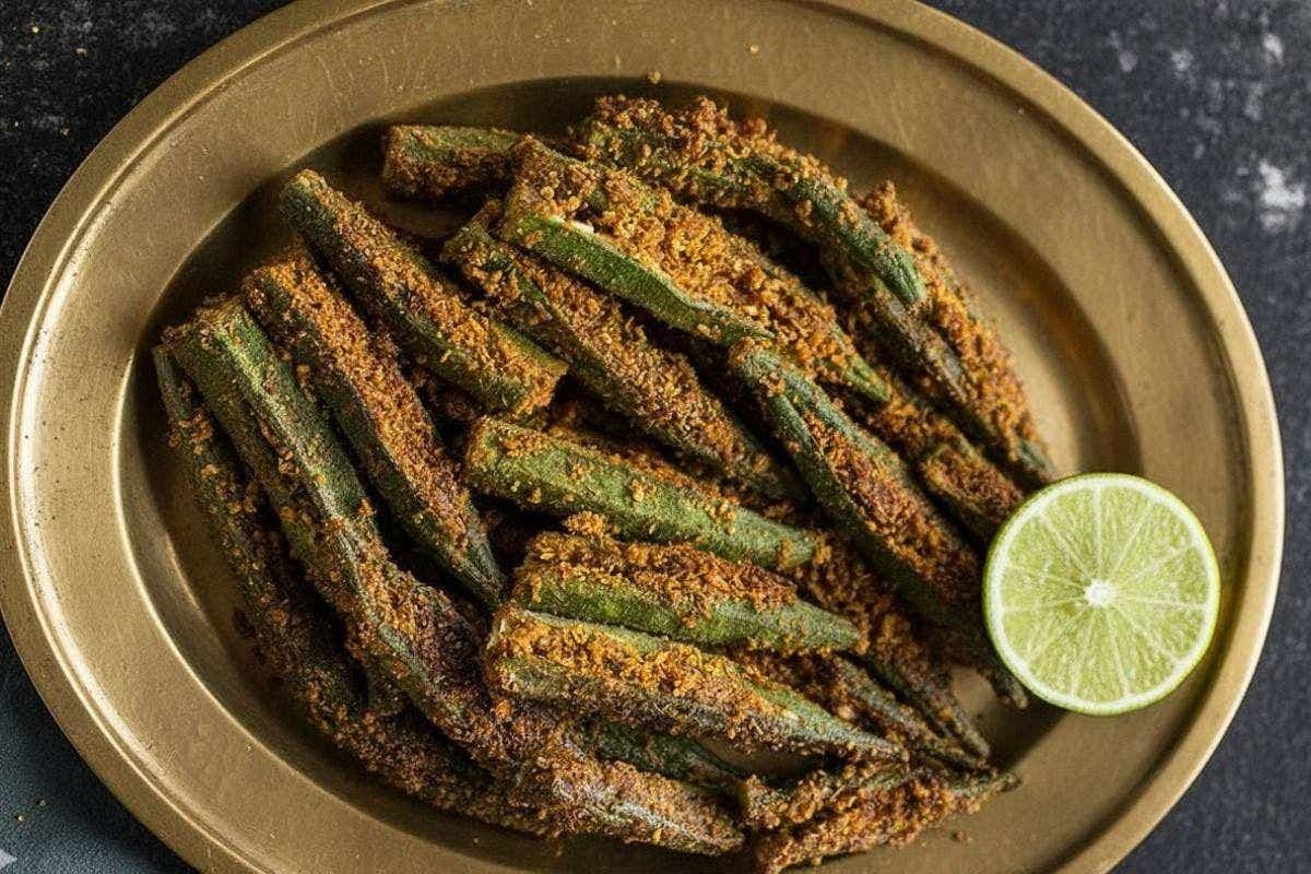 Bharwa Bhindi Recipe: मसालेदार, स्वाद से भरपूर और आसान, घर पर बनाएं यह खास भरवा भिंडी