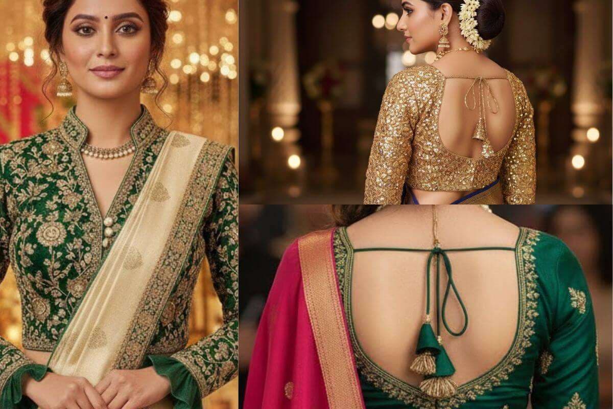 Blouse Design For New Year Party: न्यू ईयर पार्टी के लिए साड़ी के साथ पहनें ये ब्लाउज डिजाइन और पाएं शानदार लुक