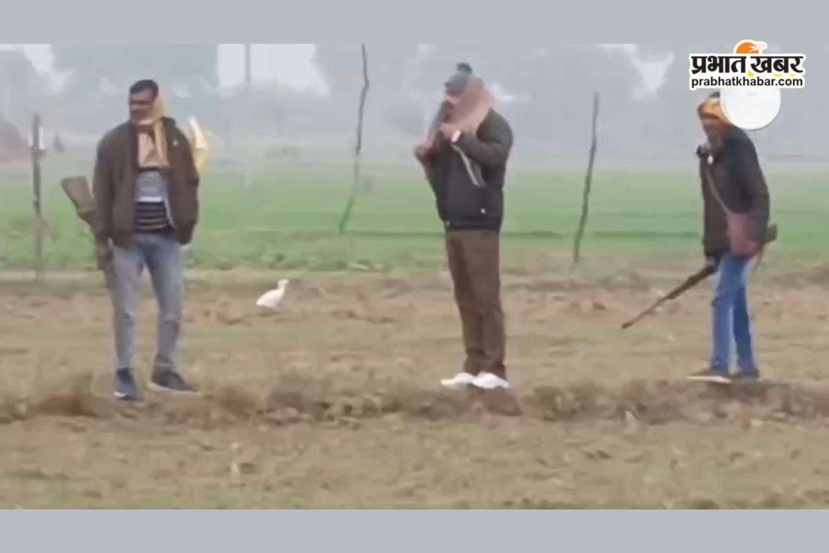 बंदूक के बल पर दबंगों ने उखाड़ दी फसल, बक्सर के किसान की दुखभरी कहानी