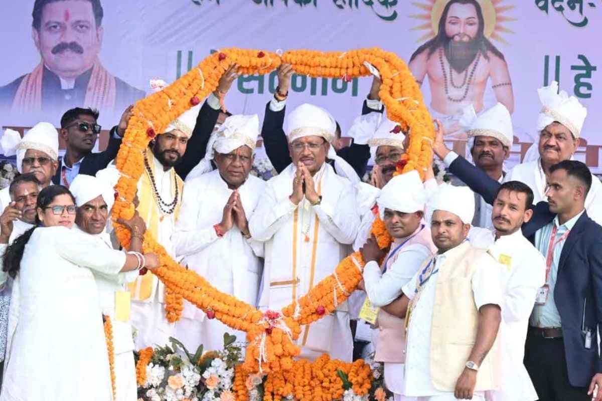 Chhattisgarh News : गुरु घासीदास बाबा ने समाज को समानता का संदेश दिया, बोले सीएम विष्णु देव साय
