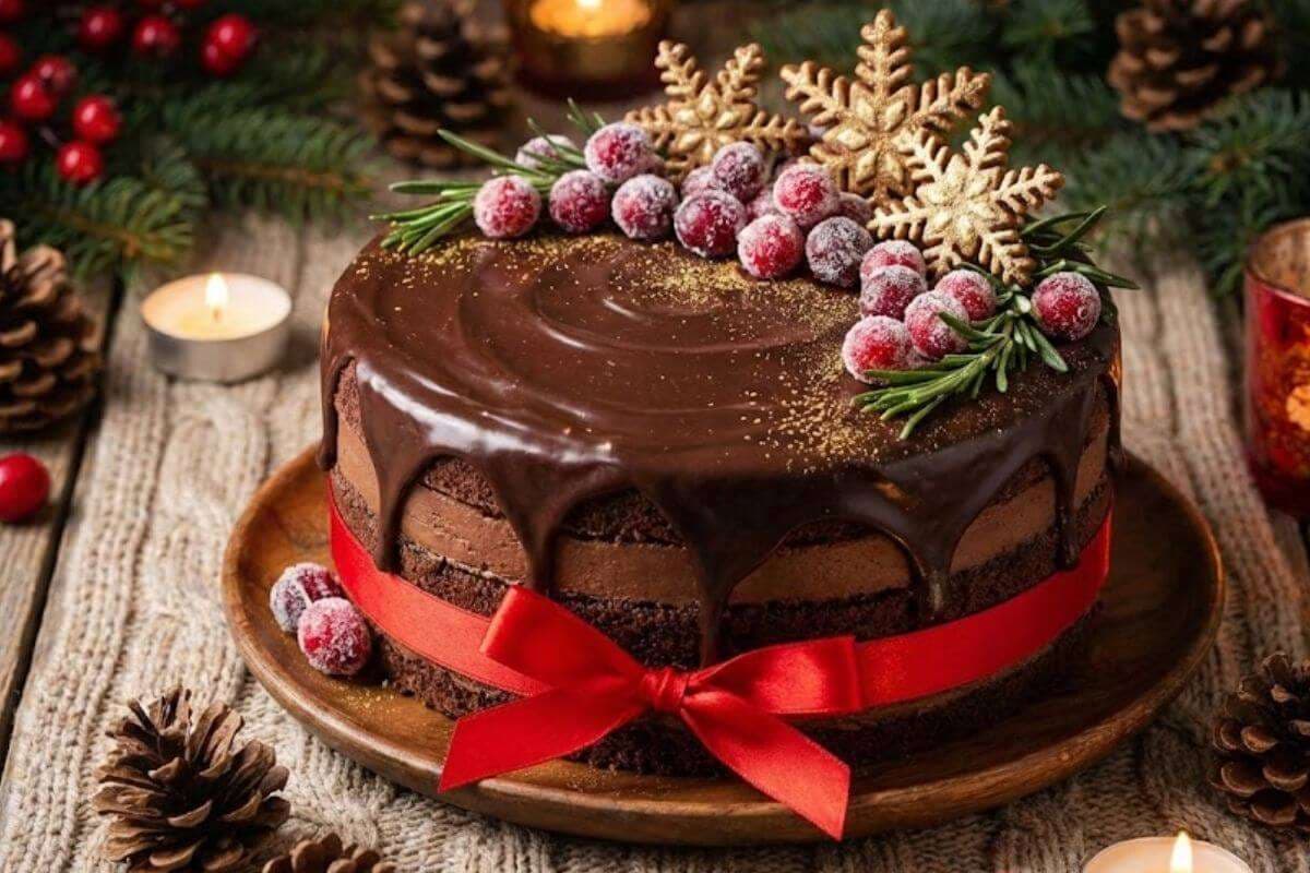 Christmas Special Chocolate Cake