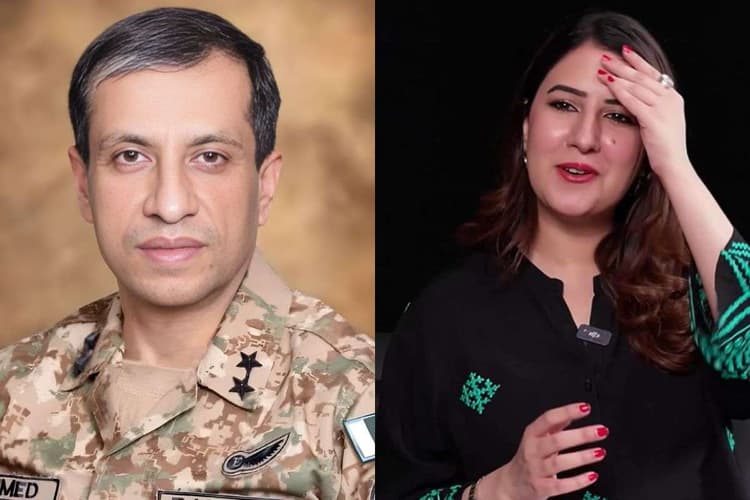 Video: महिला पत्रकार को आंख मारी, पाकिस्तानी सेना के DG ISPR की हरकत पर मचा बवाल