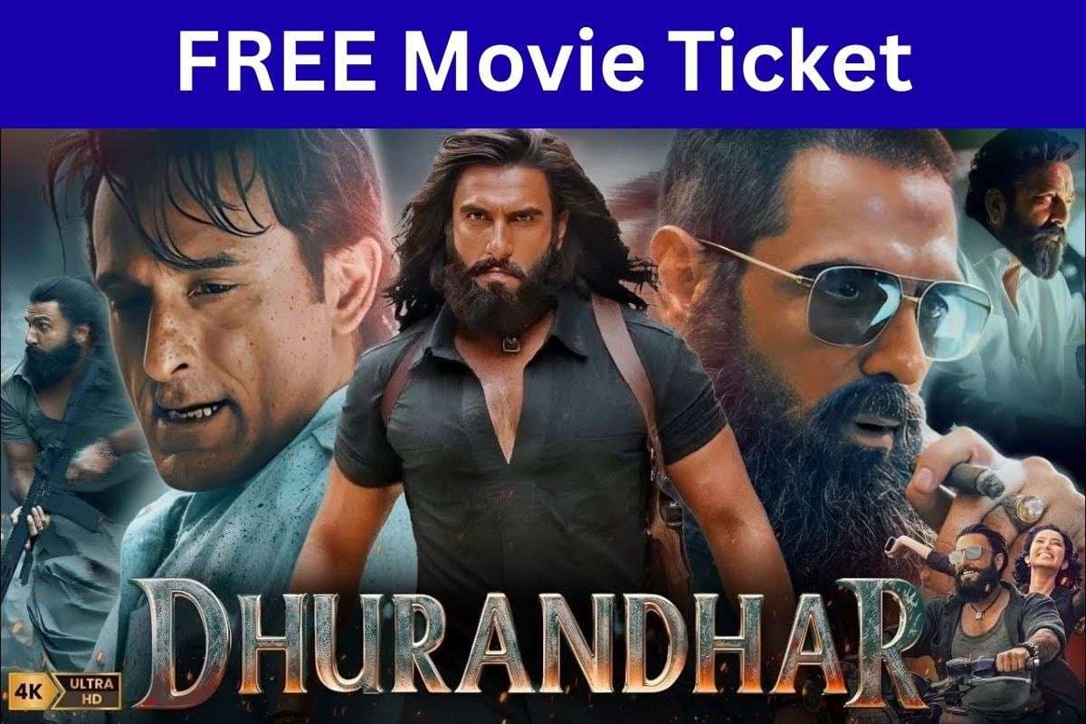 Dhurandhar FREE Movie Ticket: मुफ्त में देखें धुरंधर मूवी, आपकी जेब में है ऑफर