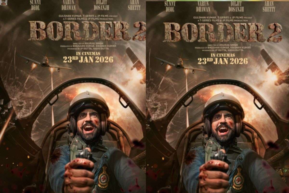Border 2: फाइटर मोड में दिखे दिलजीत, उड़ते जेट्स और खून से सना लुक बना पोस्टर का हाईलाइट, फैंस बोले- फिल्म ब्लॉकबस्टर होगी
