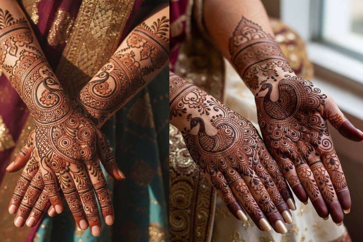 Peacock Mehndi Design 
