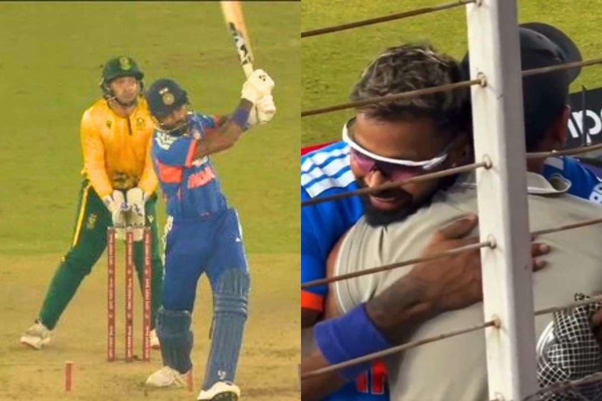 Hardik Pandya Injured Cameraman