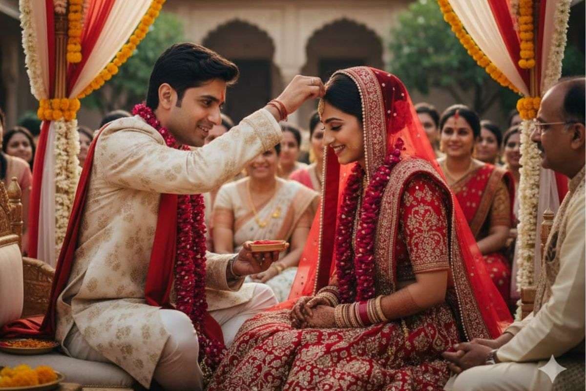 Hindu Wedding: हिंदू विवाह में दूल्हा दुल्हन की मांग क्यों भरता है तीन बार, क्या है इसके पीछे का धार्मिक रहस्य?