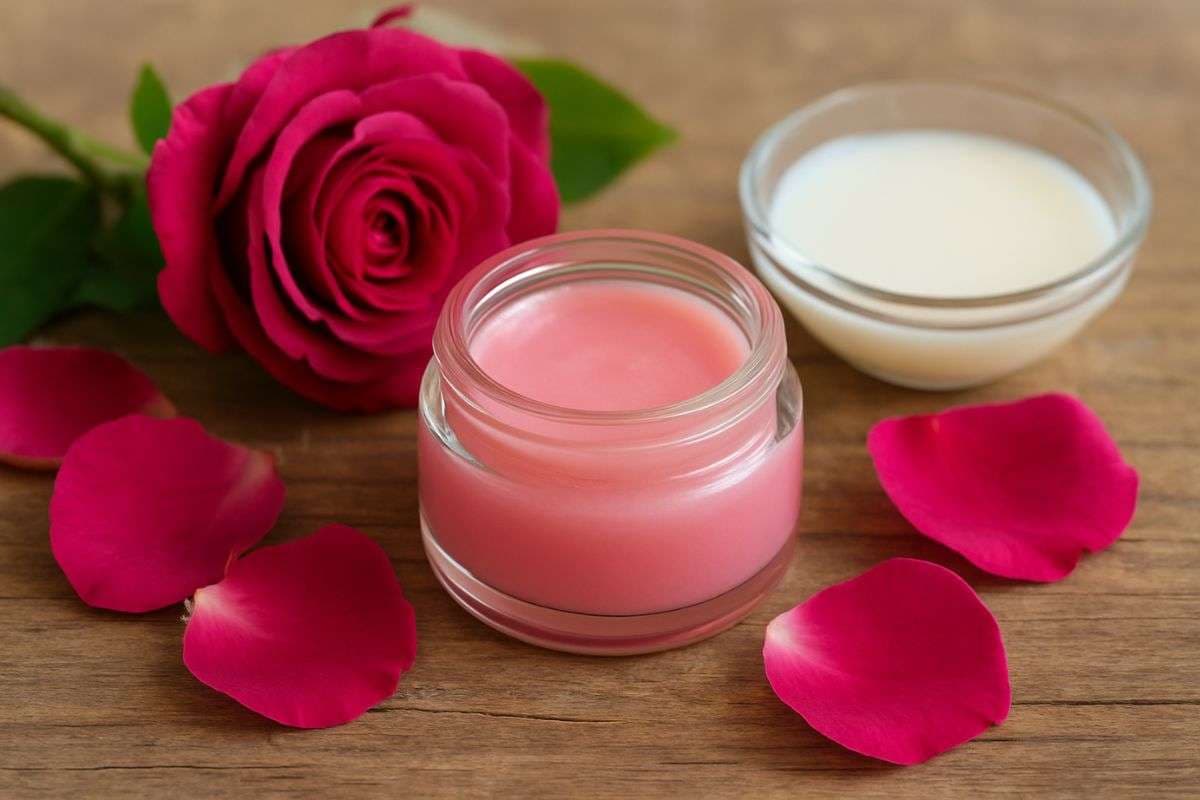 लिप बाम खरीदना बंद करें, घर पर बनाएं गुलाब और दूध का असरदार बाम, फटे होंठ होंगे गुलाबी