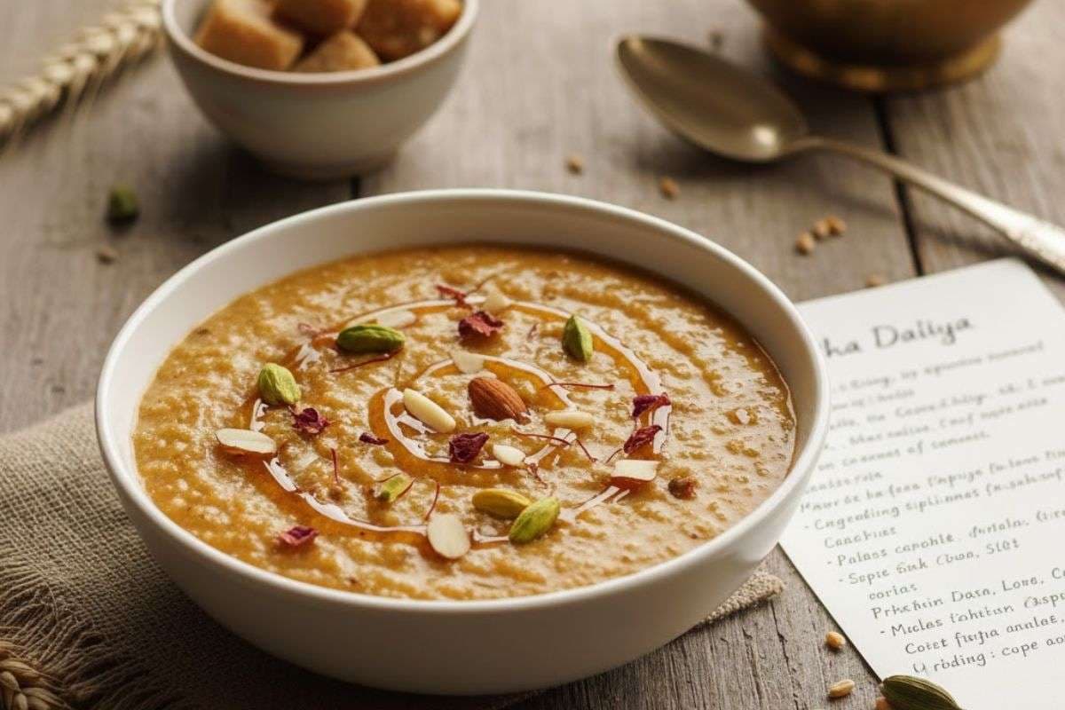 Homemade Meetha Daliya Recipe in Hindi