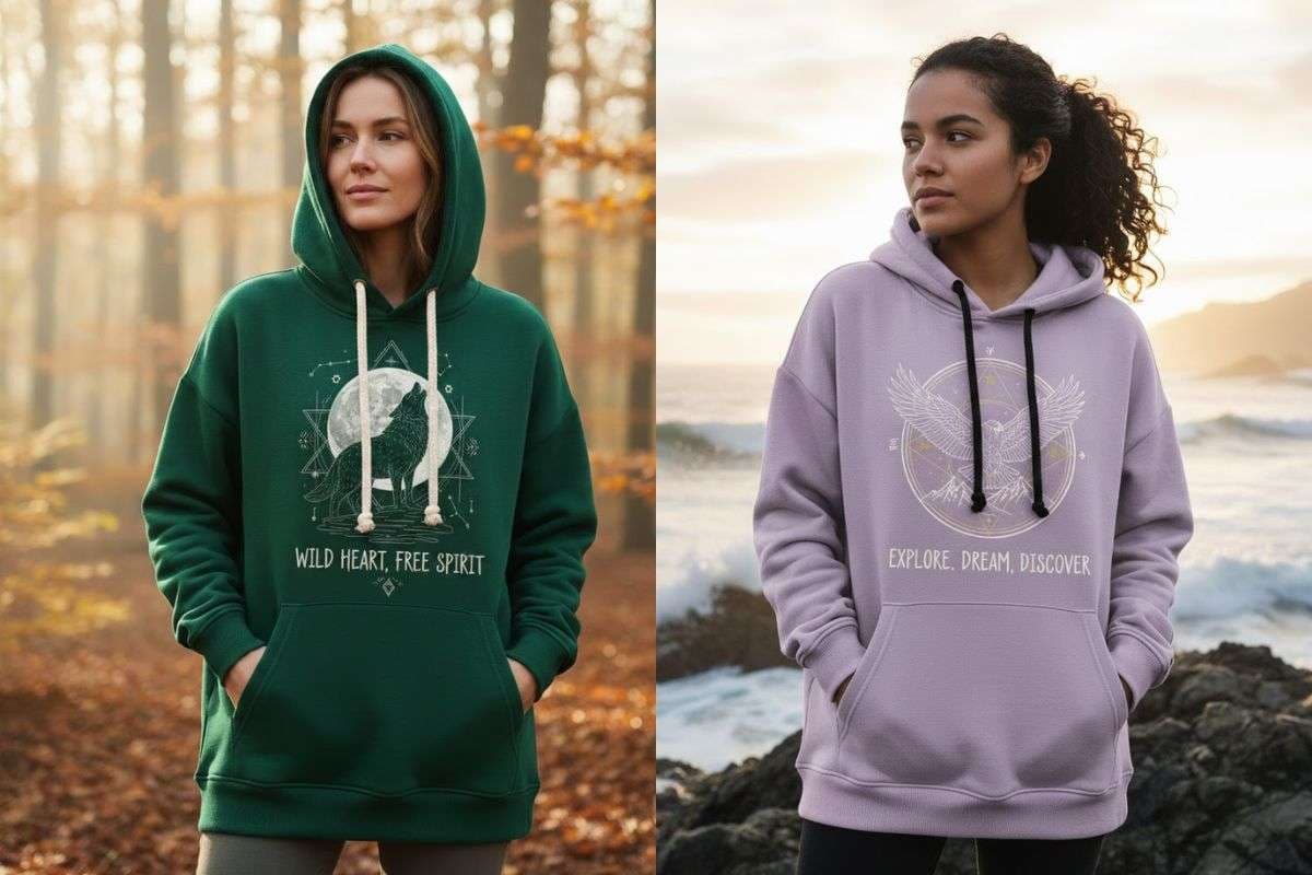 Printed Hoodie 