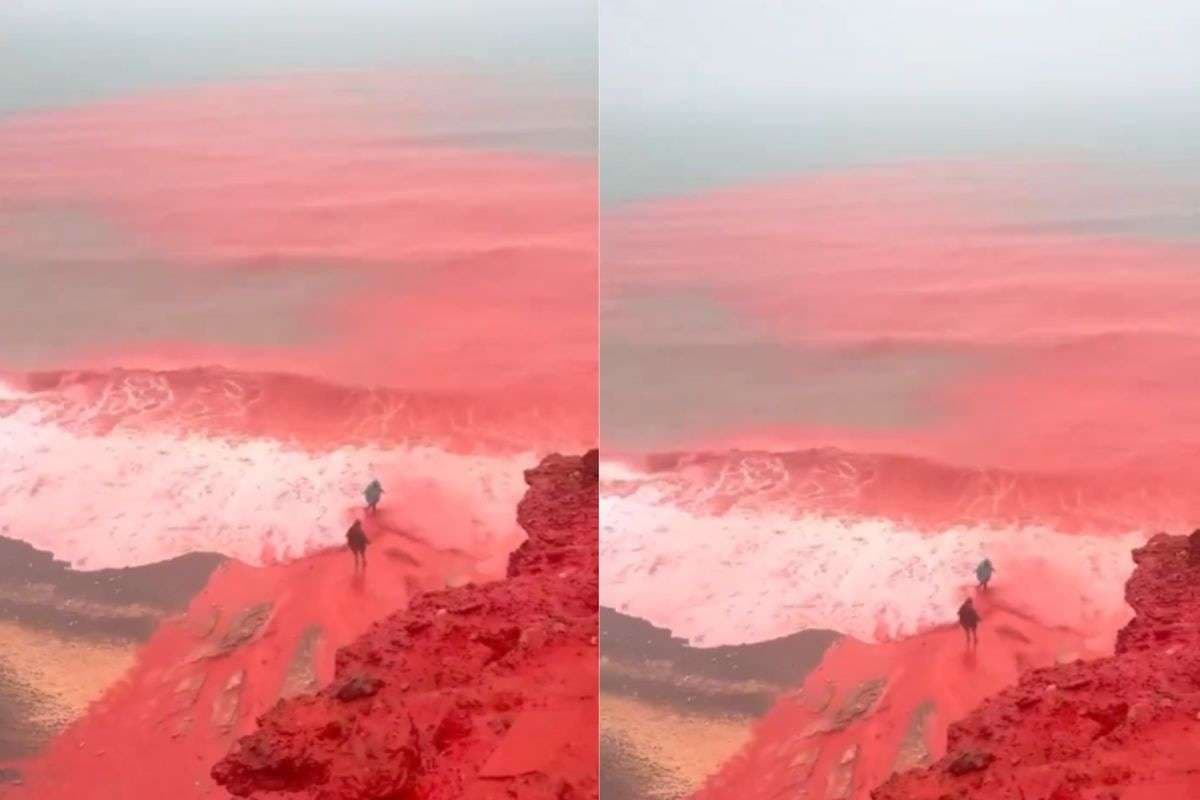 Hormuz Island In Persian Gulf