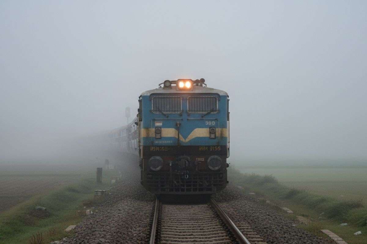 घने कोहरे के कारण लेट हो सकती है ट्रेन, यात्रा करने से पहले ले अपडेट