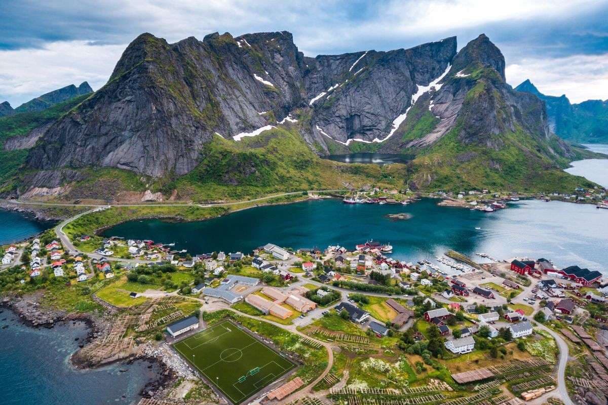Island Without Clocks Norway Sommaroy Island