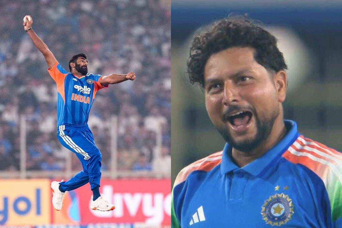 Jasprit Bumrah and Kuldeep Yadav
