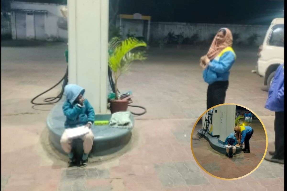 Hemant Soren : पेट्रोल पंप की लाइट में पढ़ रहा था बच्चा, वीडियो देखकर पिघला सीएम हेमंत सोरेन का दिल