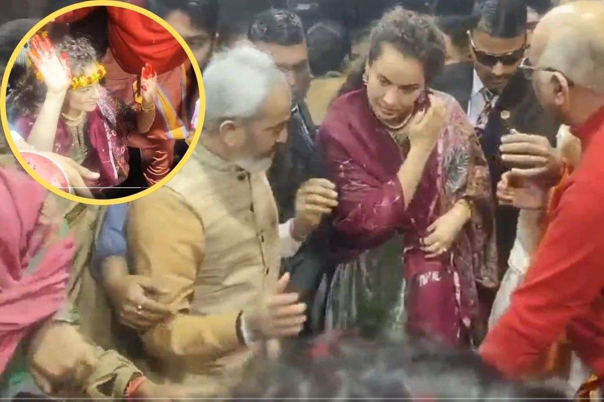 Kangana Ranaut Video: कंगना रनौत पहुंचीं बाबा बैद्यनाथ धाम, पहली बार की पूजा, देखें वीडियो