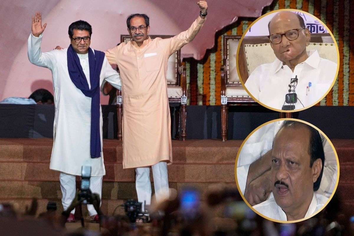 अपने हित के लिए एक होते ठाकरे और पवार परिवार