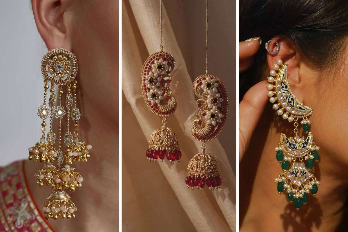 Latest Kashmiri Jhumka Earrings Design