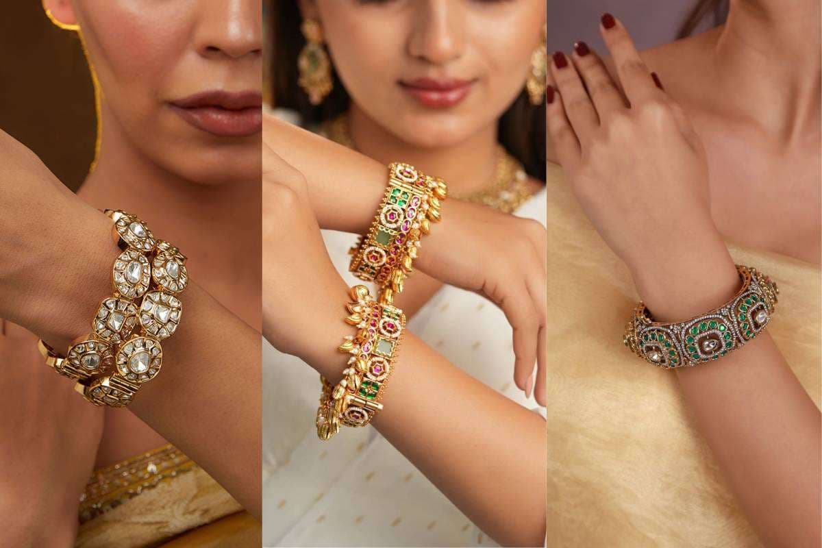 new kundan bangles design latest trends gift for daughters and daughters-in-law
