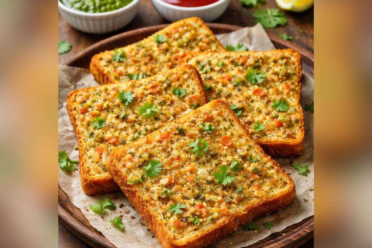 New Year Special Rava Toast Recipe