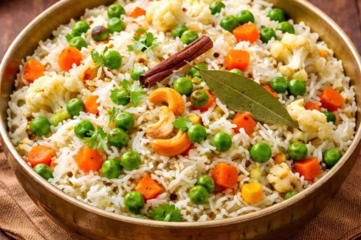 New Year Special Veg Pulao