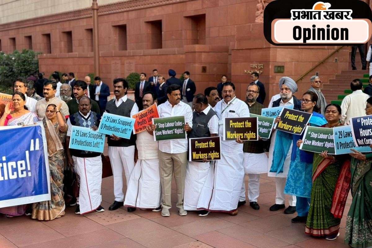 Labour laws : श्रम-कानूनों का लक्ष्य श्रमिकों का हित हो