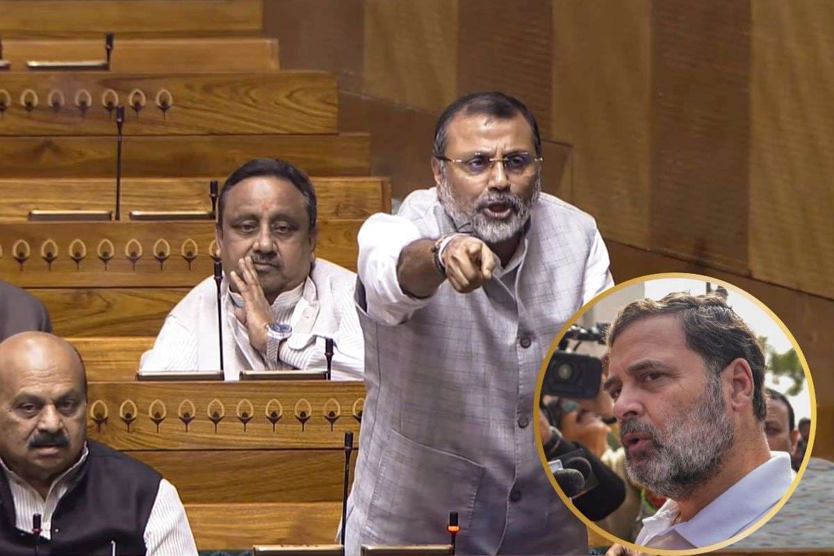 Nishikant Dubey attack on Rahul Gandhi