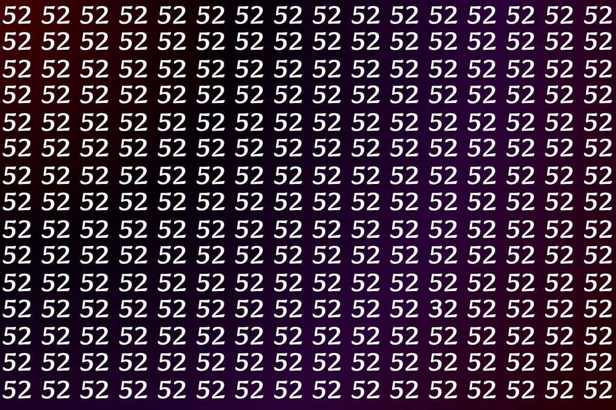 Optical Illusion: बीरबल भी नहीं ढूंढ पाता 52 की भीड़ में 32, क्या आप 10 सेकंड में खोज पाएंगे?
