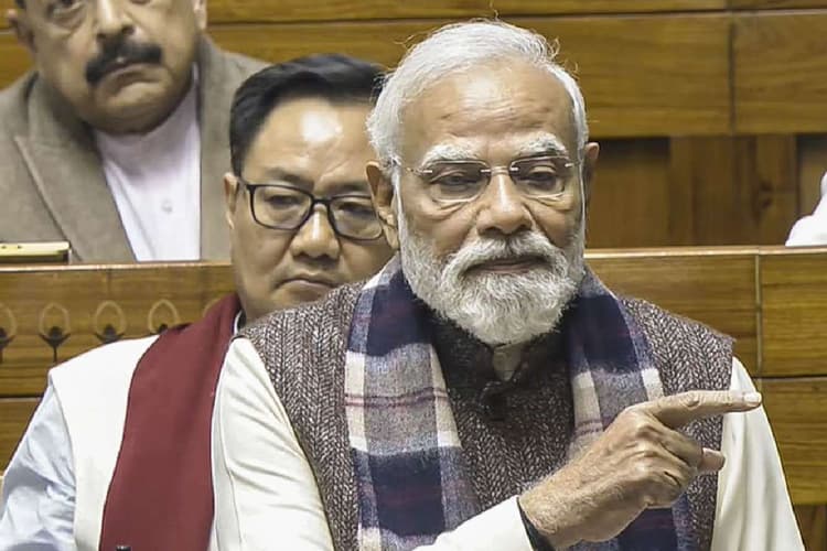 Vande Mataram : कांग्रेस ने मुस्लिम लीग के दबाव में वंदे मातरम् पर समझौता किया, बोले पीएम मोदी