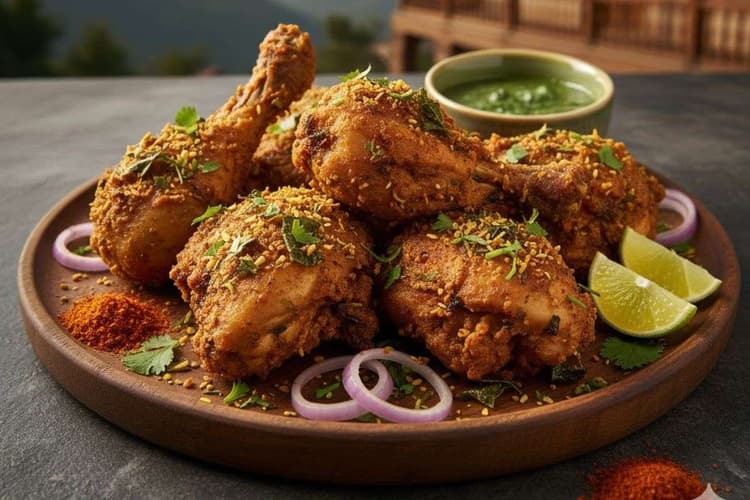 Pahadi Chicken Fry Recipe: नए साल पर उठाएं टेस्टी पहाड़ी चिकन फ्राई का आनंद, बदल जाएगा मुंह का जायका