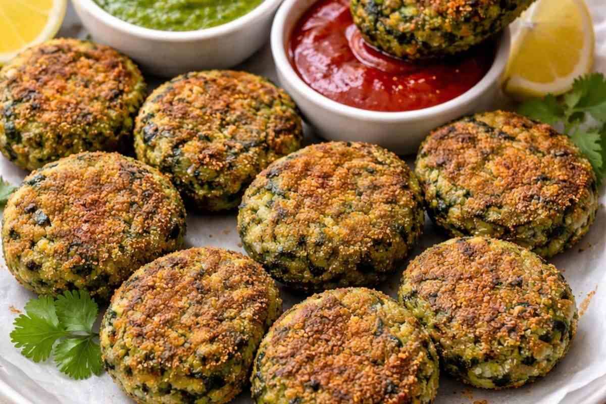 Palak Cutlet Recipe