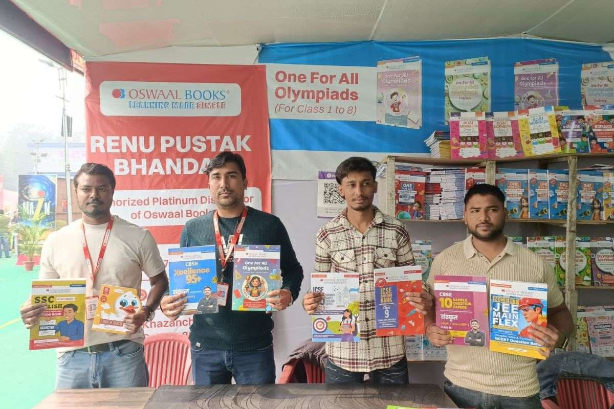 Patna Book Fair में ओसवाल बुक्स ने बच्चों से लेकर युवाओं के लिए लांच की किताबों की सीरीज